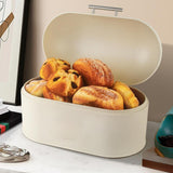 Maxbell Metal Bread Box Bin Metal Bread Storage Bin with Lid for Toasts Home Cookies