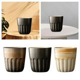 Maxbell Japanese Coffee Cup High Temperaturefiring Restaurants Gift Cafes Coffee Mug gold