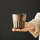 Maxbell Japanese Coffee Cup High Temperaturefiring Restaurants Gift Cafes Coffee Mug gold