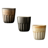 Maxbell Japanese Coffee Cup High Temperaturefiring Restaurants Gift Cafes Coffee Mug gold
