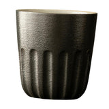 Maxbell Japanese Coffee Cup High Temperaturefiring Restaurants Gift Cafes Coffee Mug black