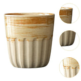 Maxbell Japanese Coffee Cup High Temperaturefiring Restaurants Gift Cafes Coffee Mug yellow