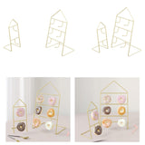 Maxbell Donut Display Stand Hanger Donut Holder for Birthday New Year Party S