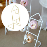 Maxbell Donut Display Stand Hanger Donut Holder for Birthday New Year Party S