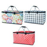 Maxbell Cooler Bag with Leakproof Liner with Sturdy Handles for Catering Picnic Work Red