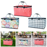 Maxbell Cooler Bag with Leakproof Liner with Sturdy Handles for Catering Picnic Work Red