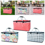 Maxbell Cooler Bag with Leakproof Liner with Sturdy Handles for Catering Picnic Work Red