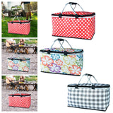 Maxbell Cooler Bag with Leakproof Liner with Sturdy Handles for Catering Picnic Work Red
