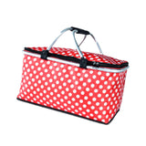 Maxbell Cooler Bag with Leakproof Liner with Sturdy Handles for Catering Picnic Work Red