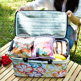 Maxbell Cooler Bag with Leakproof Liner with Sturdy Handles for Catering Picnic Work Flower