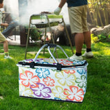 Maxbell Cooler Bag with Leakproof Liner with Sturdy Handles for Catering Picnic Work Flower