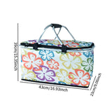 Maxbell Cooler Bag with Leakproof Liner with Sturdy Handles for Catering Picnic Work Flower
