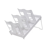 Maxbell Bathroom Cup Dispenser Decoration Paper Cup Dispenser for Office Bar Kitchen White Double Row