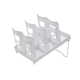 Maxbell Bathroom Cup Dispenser Decoration Paper Cup Dispenser for Office Bar Kitchen White Double Row