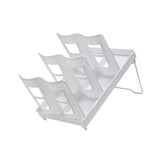 Maxbell Bathroom Cup Dispenser Decoration Paper Cup Dispenser for Office Bar Kitchen White Double Row