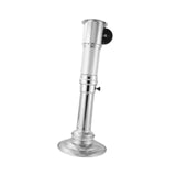 Maxbell BBQ Exhaust Pipe Grill Smoke Pipe Straight Exhaust Pipe for Grill Commercial Silver