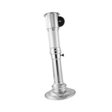 Maxbell BBQ Exhaust Pipe Grill Smoke Pipe Straight Exhaust Pipe for Grill Commercial Silver