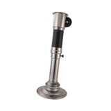 Maxbell BBQ Exhaust Pipe Grill Smoke Pipe Straight Exhaust Pipe for Grill Commercial Black