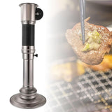 Maxbell BBQ Exhaust Pipe Grill Smoke Pipe Straight Exhaust Pipe for Grill Commercial Black