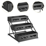 Maxbell Spice Rack 3 Tiers Kitchen Display Shelf for Living Room Tabletop Restaurant