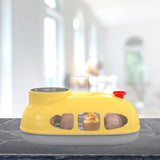 Maxbell Mini Egg Incubator Sturdy Chicken Egg Hatcher for Goose Small Poultry Pigeon yellow