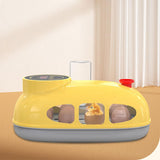 Maxbell Mini Egg Incubator Sturdy Chicken Egg Hatcher for Goose Small Poultry Pigeon yellow