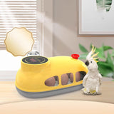 Maxbell Mini Egg Incubator Sturdy Chicken Egg Hatcher for Goose Small Poultry Pigeon yellow