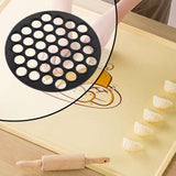 Maxbell Russian Dumpling Maker Easy to Clean Ravioli Maker for Ravioli Pies Dumpling black