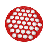 Maxbell Russian Dumpling Maker Easy to Clean Ravioli Maker for Ravioli Pies Dumpling red