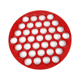 Maxbell Russian Dumpling Maker Easy to Clean Ravioli Maker for Ravioli Pies Dumpling red