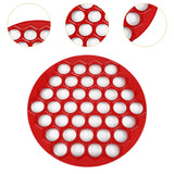 Maxbell Russian Dumpling Maker Easy to Clean Ravioli Maker for Ravioli Pies Dumpling red