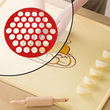 Maxbell Russian Dumpling Maker Easy to Clean Ravioli Maker for Ravioli Pies Dumpling red