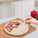 Maxbell Russian Dumpling Maker Easy to Clean Ravioli Maker for Ravioli Pies Dumpling red