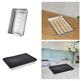 Maxbell Dumplings Organizer Case Easy to Clean Freezing Tray for Pasta Biscuits Meat without lid
