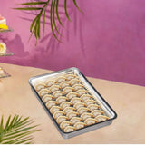 Maxbell Dumplings Organizer Case Easy to Clean Freezing Tray for Pasta Biscuits Meat without lid