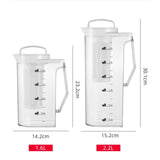 Maxbell Cold Brew Coffee Maker Iced Coffee Brewer for Lemon Water Kitchens Household 1.6L