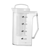 Maxbell Cold Brew Coffee Maker Iced Coffee Brewer for Lemon Water Kitchens Household 1.6L