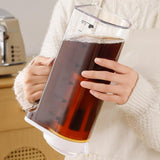 Maxbell Cold Brew Coffee Maker Iced Coffee Brewer for Lemon Water Kitchens Household 1.6L