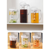Maxbell Cold Brew Coffee Maker Iced Coffee Brewer for Lemon Water Kitchens Household 2.2L