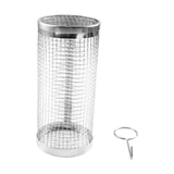 Maxbell Grill Basket Cage Portable Rolling Grilling Net for Gathering Campfire Party