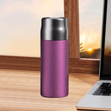 Maxbell Insulated Water Bottle with Lid Hammered Drinkware for Office Fitness Father pink