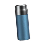 Maxbell Insulated Water Bottle with Lid Hammered Drinkware for Office Fitness Father blue
