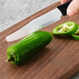 Maxbell Vegetable Fruit Slicing Knife 2 in 1 Fruit Peeling Knife for Home Restaurant