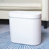 Maxbell Smart Touchless Trash Can Narrow Garbage Bin for Living Room Bathroom Toilet White