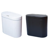 Maxbell Smart Touchless Trash Can Narrow Garbage Bin for Living Room Bathroom Toilet White