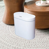Maxbell Smart Touchless Trash Can Narrow Garbage Bin for Living Room Bathroom Toilet White