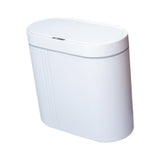 Maxbell Smart Touchless Trash Can Narrow Garbage Bin for Living Room Bathroom Toilet White