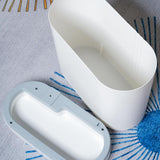 Maxbell Smart Touchless Trash Can Narrow Garbage Bin for Living Room Bathroom Toilet White