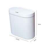 Maxbell Smart Touchless Trash Can Narrow Garbage Bin for Living Room Bathroom Toilet Black