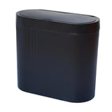 Maxbell Smart Touchless Trash Can Narrow Garbage Bin for Living Room Bathroom Toilet Black